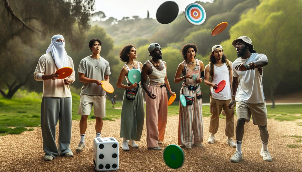 Dice Games: Playing Disc Golf Variations