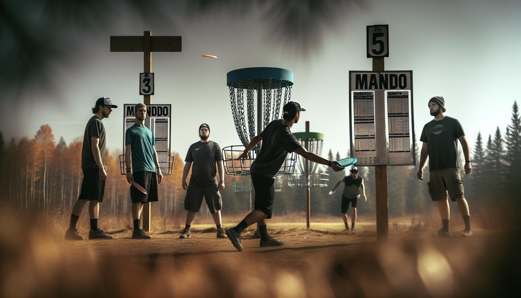 Common Mando Rules in Disc Golf Tournaments