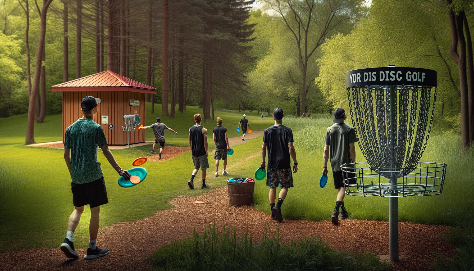 Distinct Features of York Minnesota Park's Disc Golf Course