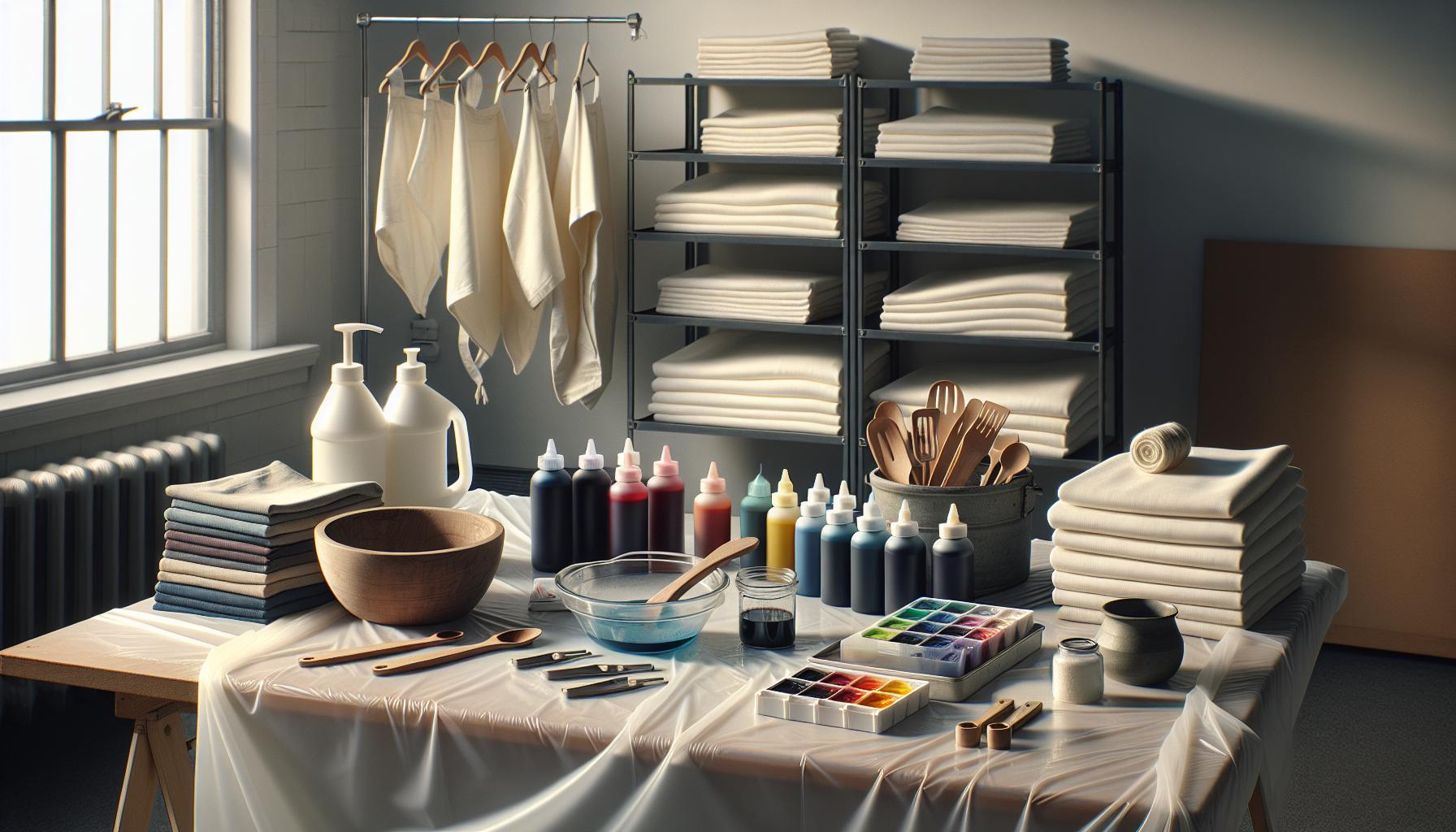 Essential Materials for DIY Dyeing Success