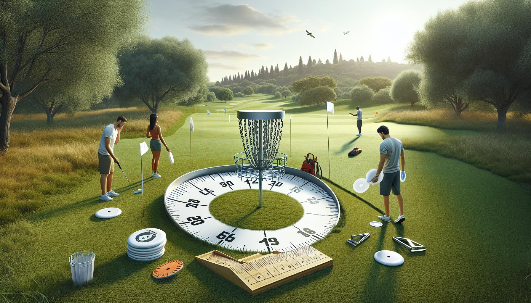 How Disc Golf Holes Are Measured