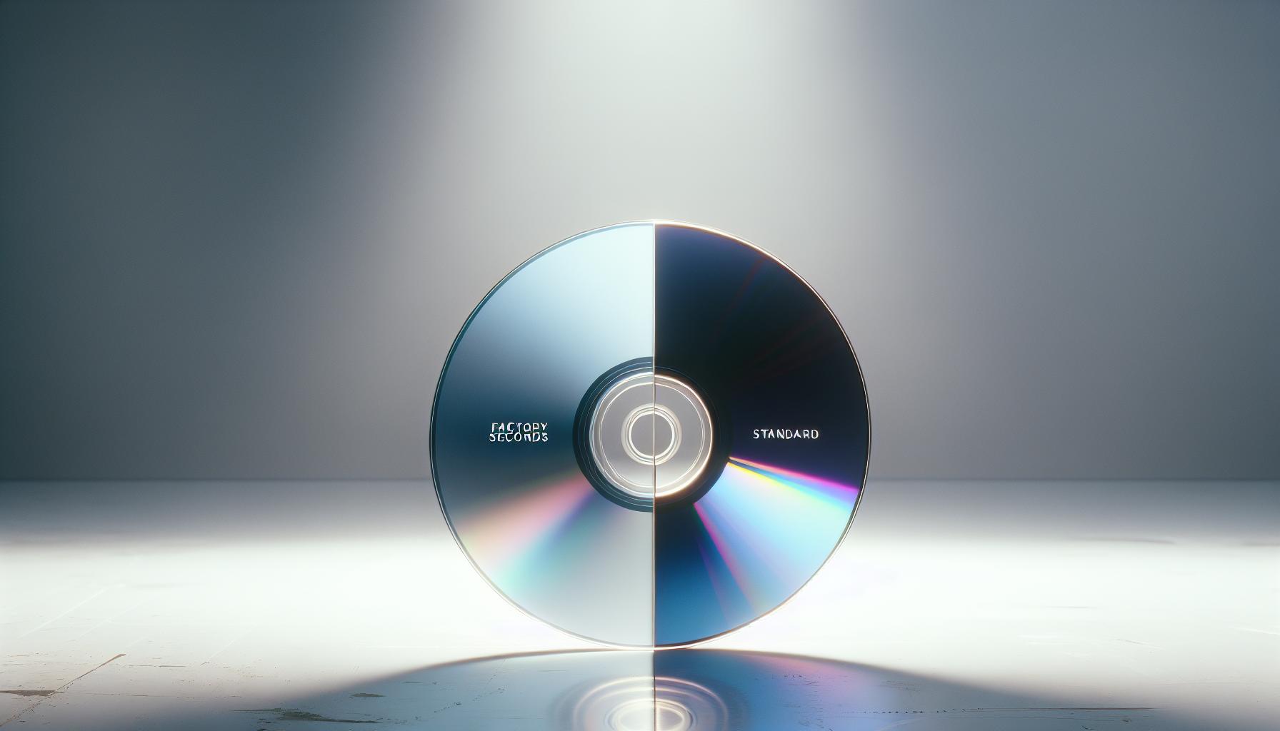 How Factory Seconds Differ from Standard Discs