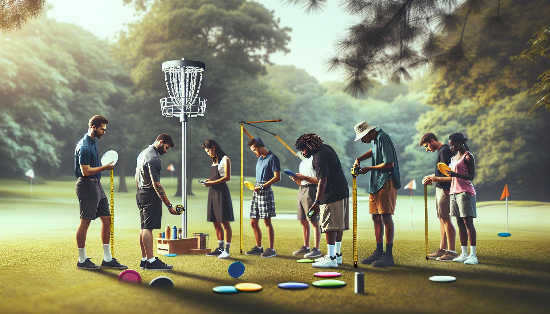 How to Measure Disc Golf Holes Accurately