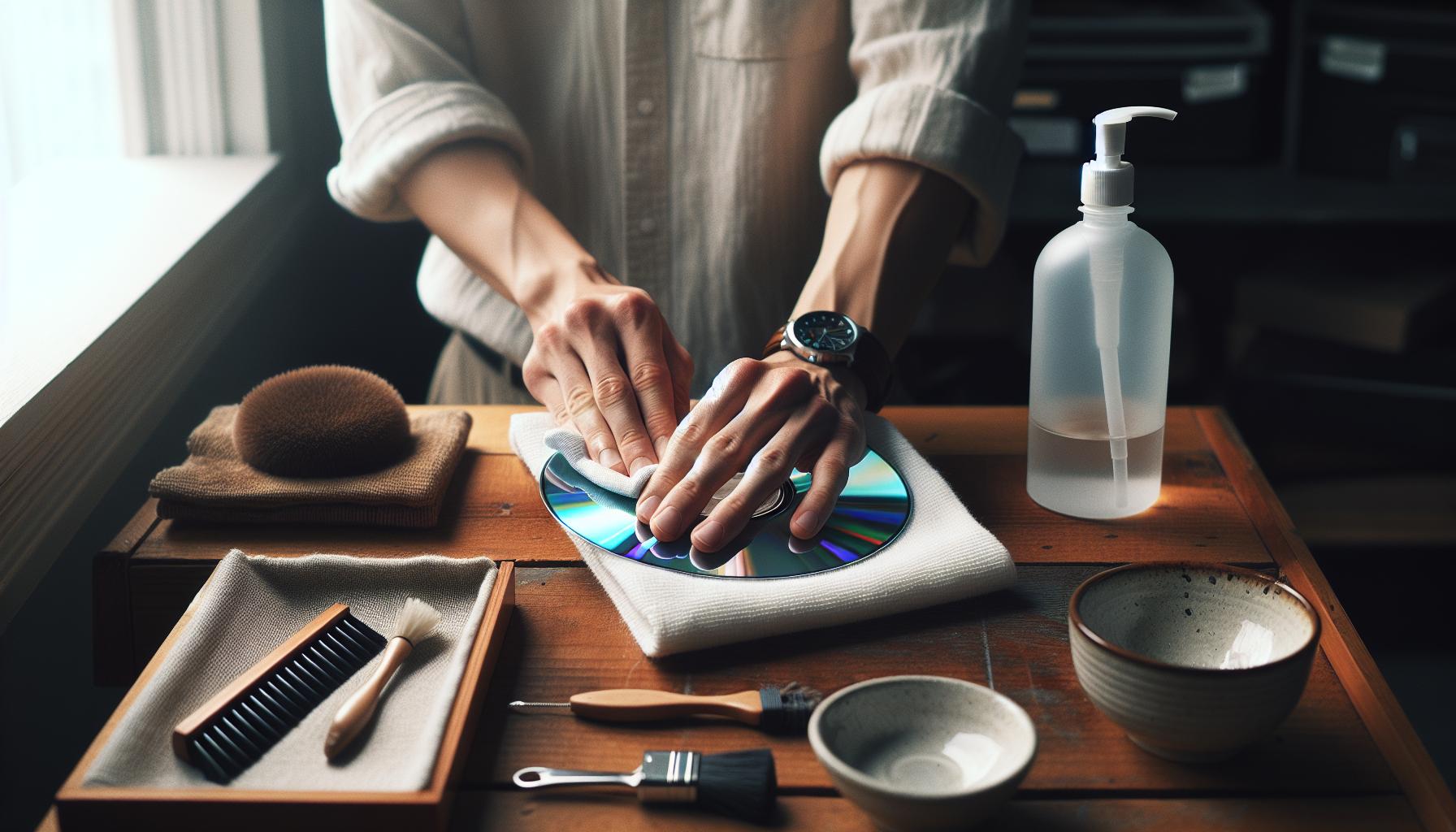 How to Remove Tough Stains from Your Discs