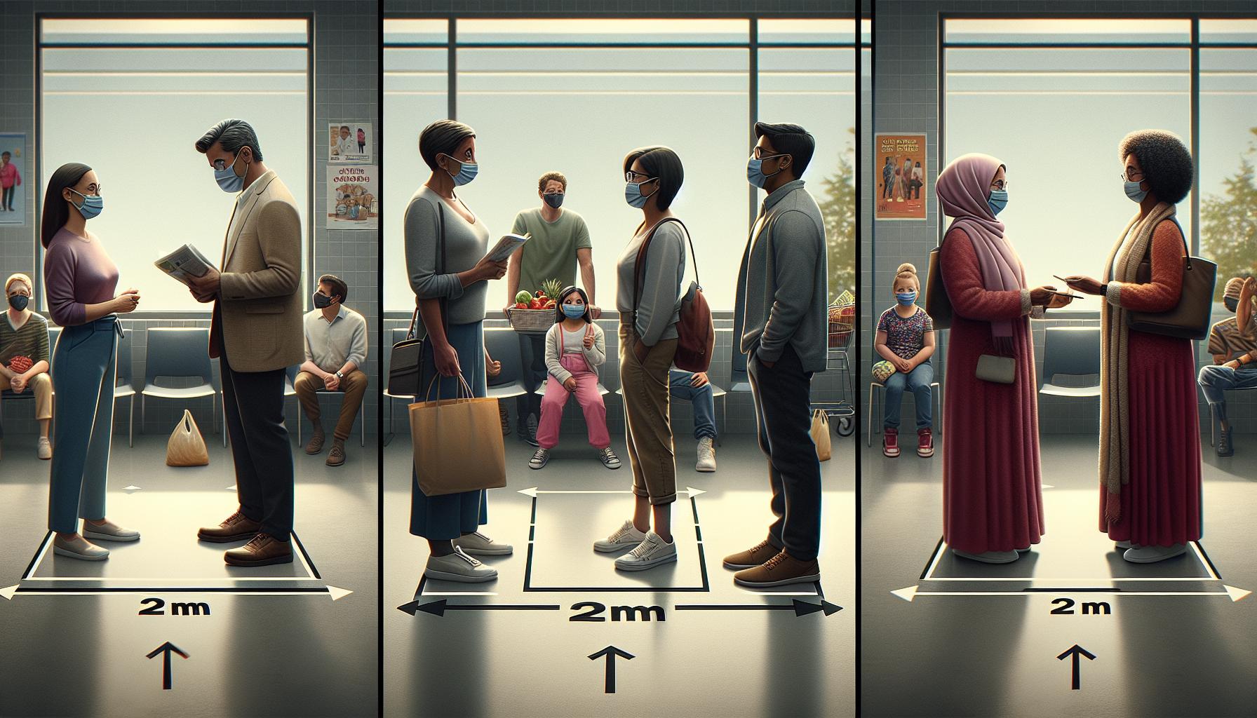 Key Scenarios for the 2 Meter Rule Application