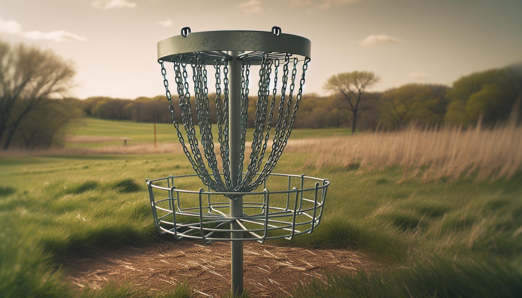 Materials and Construction of Disc Golf Baskets