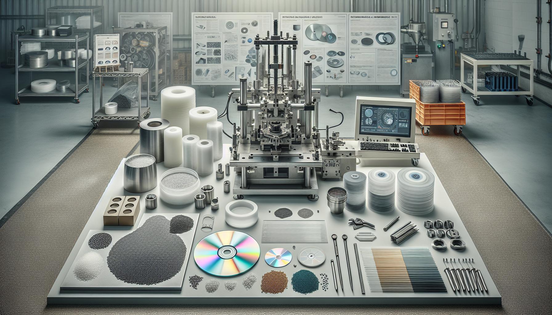 Disc Manufacturing: Complete Production Process 3 Materials Used in Disc Manufacturing