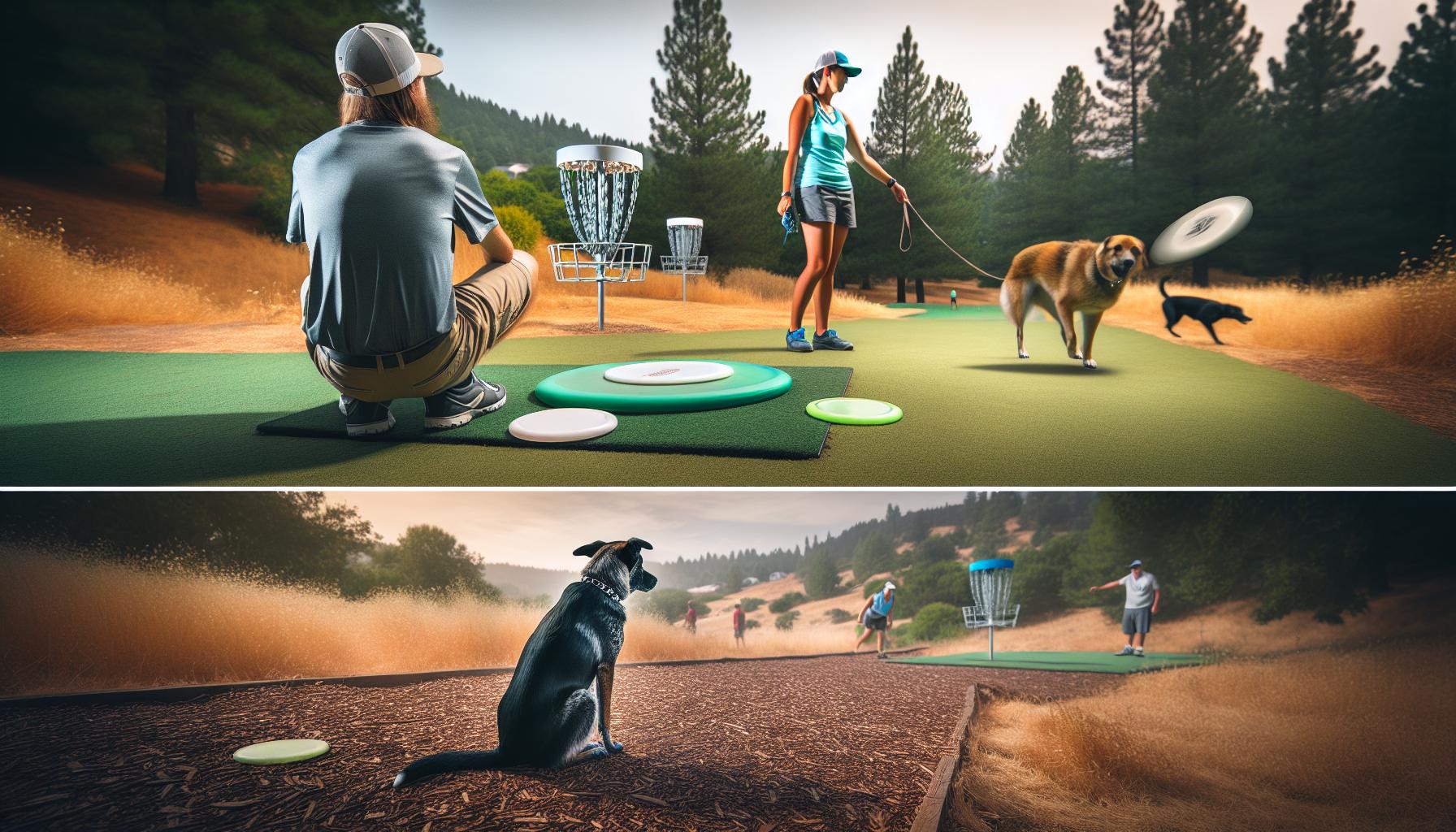 Pros and Cons of Bringing Dogs to Disc Golf Courses
