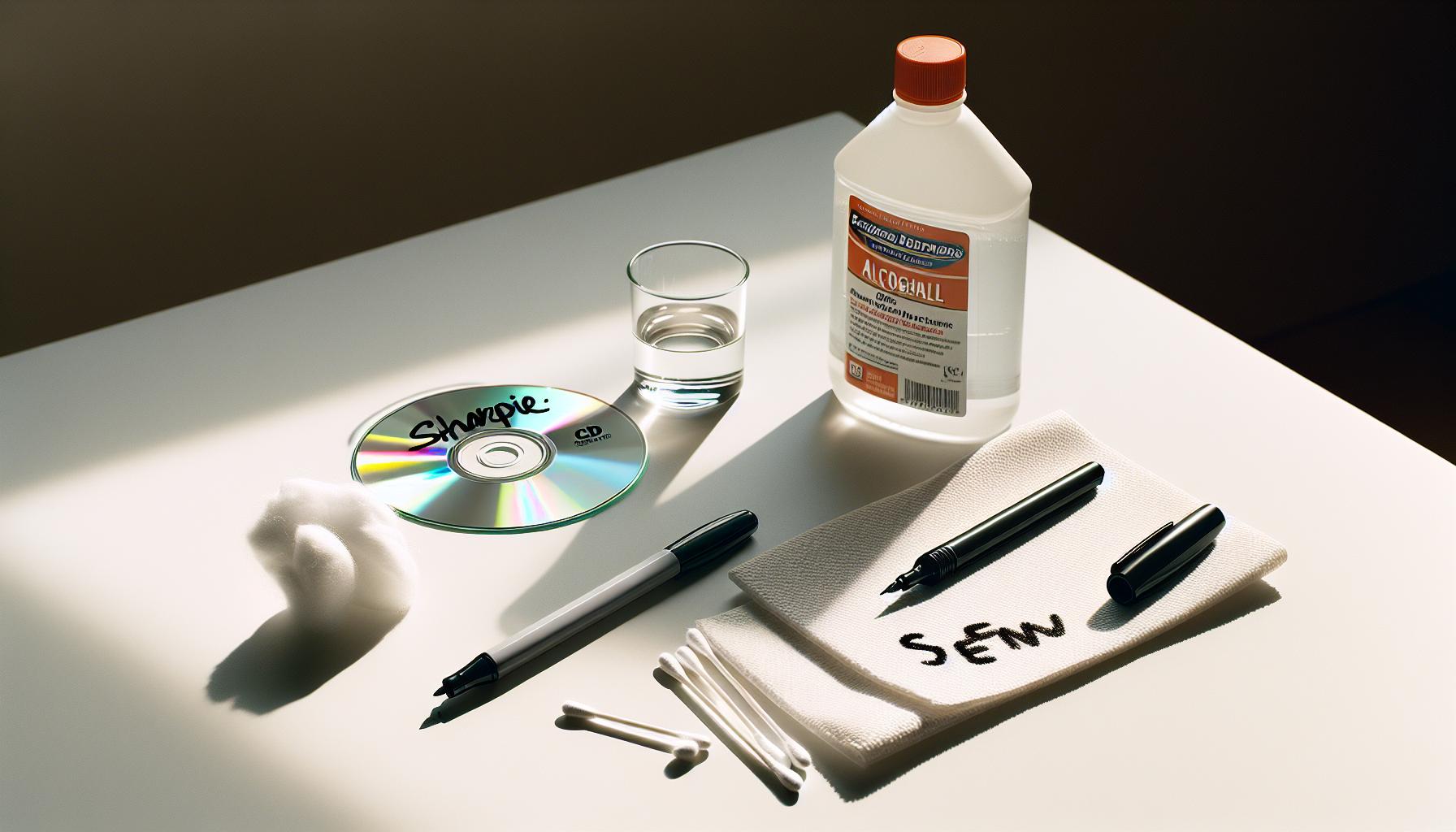 How To Get Sharpie Off Discs: Cleaning Tips