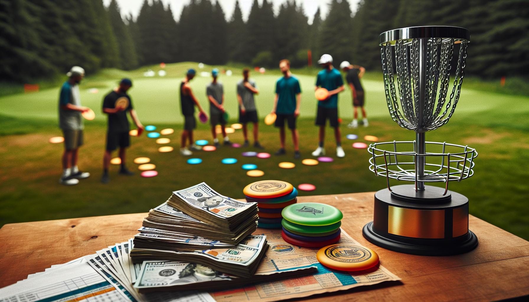 How Much Added Cash in NT Disc Golf Event?