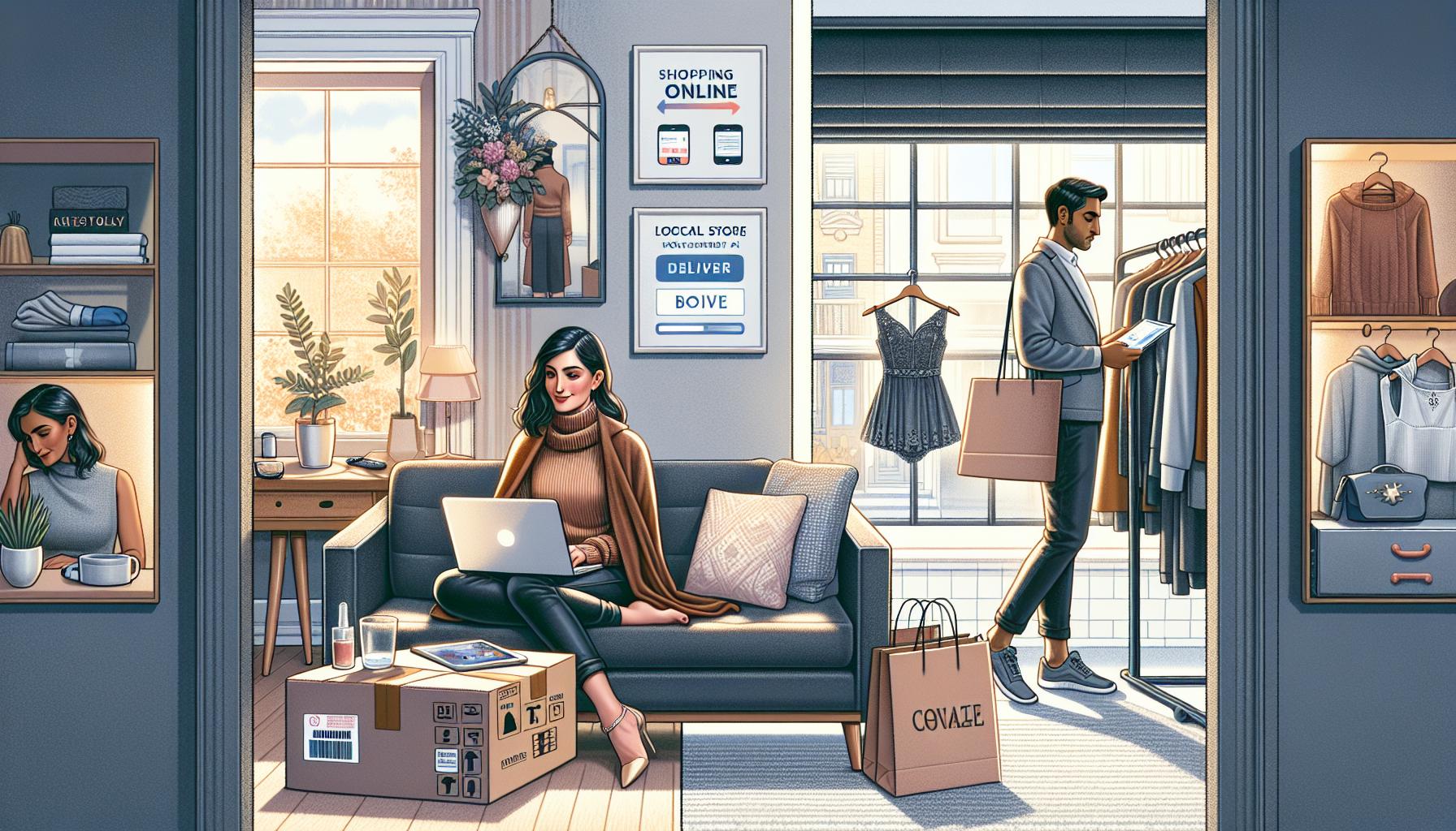 Shopping Online vs. Local Stores: Pros and Cons