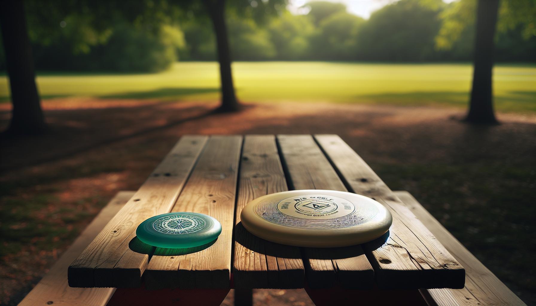 Size Differences: Disc Golf vs. Regular Frisbees