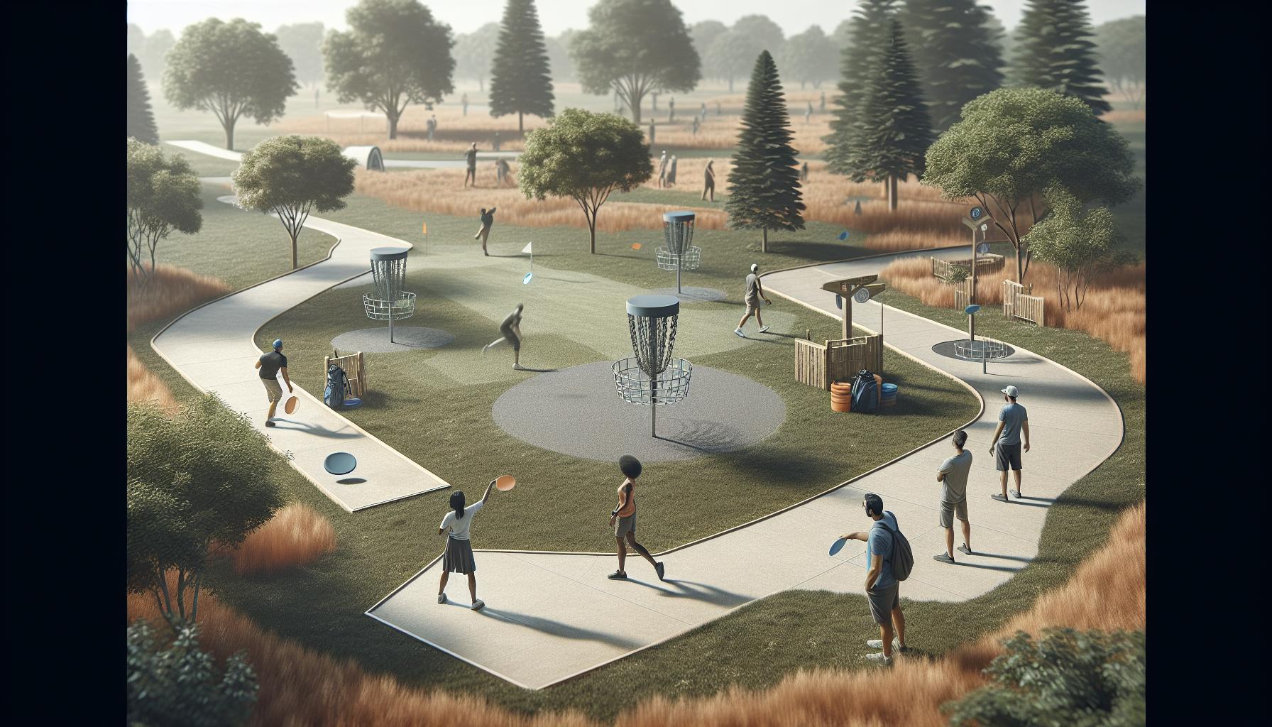 Standard Disc Golf Course Layouts Explained