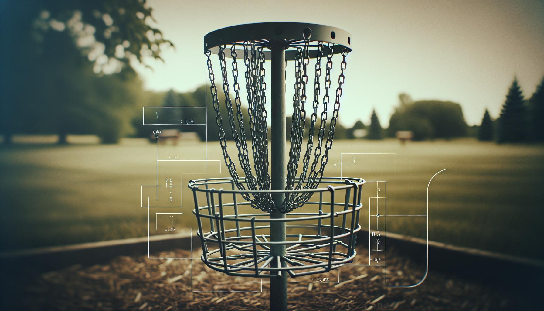 Standard Hardware Dimensions for Disc Golf Baskets