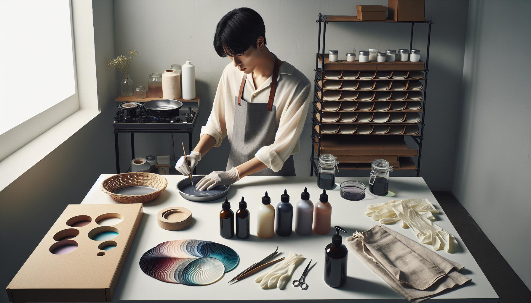 Step-by-Step Guide to Dyeing Discs