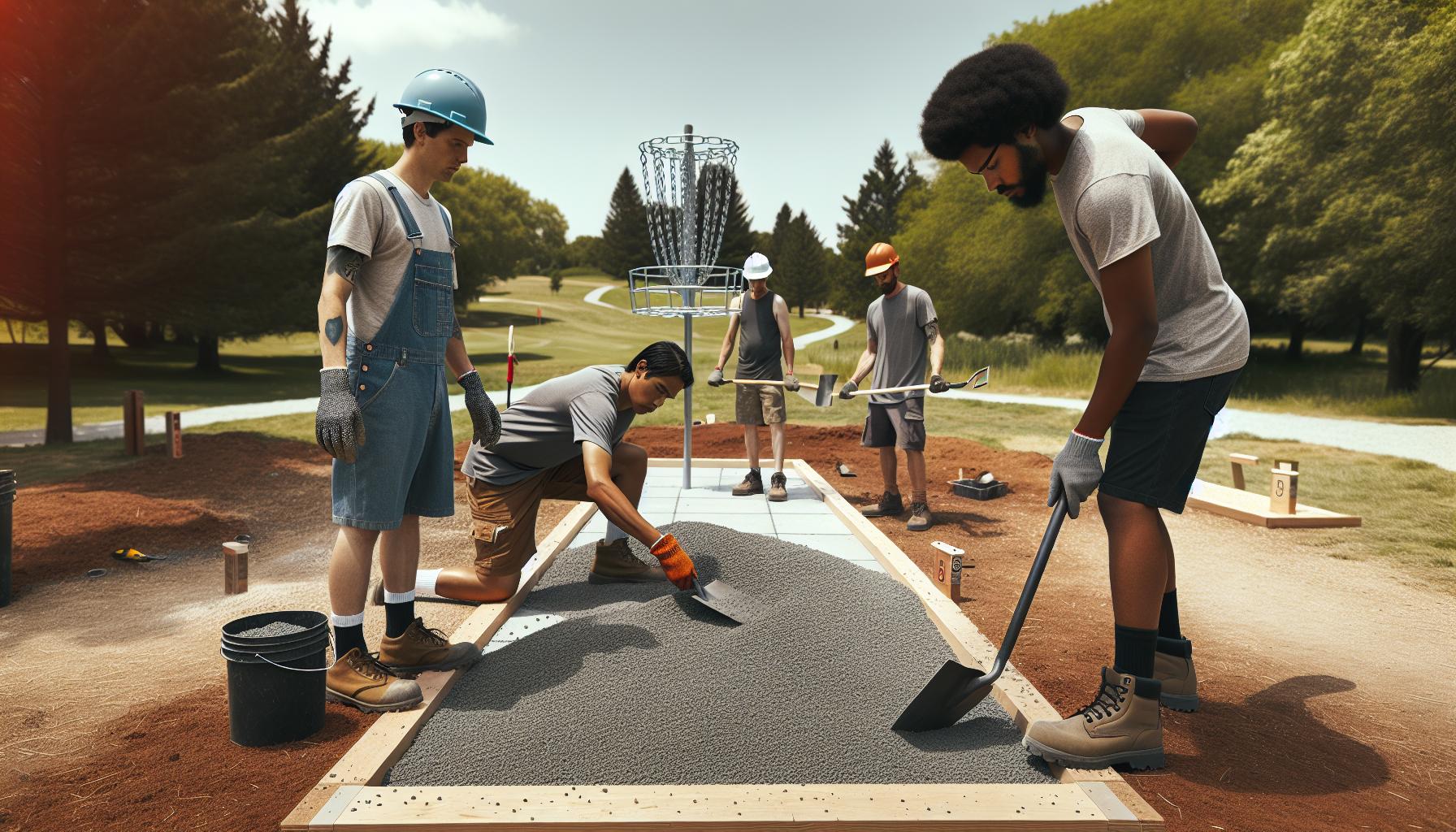 UW Baraboo Course: Tee Pad Materials & Layout 3 Step-by-Step Guide to Installing Tee Pads
