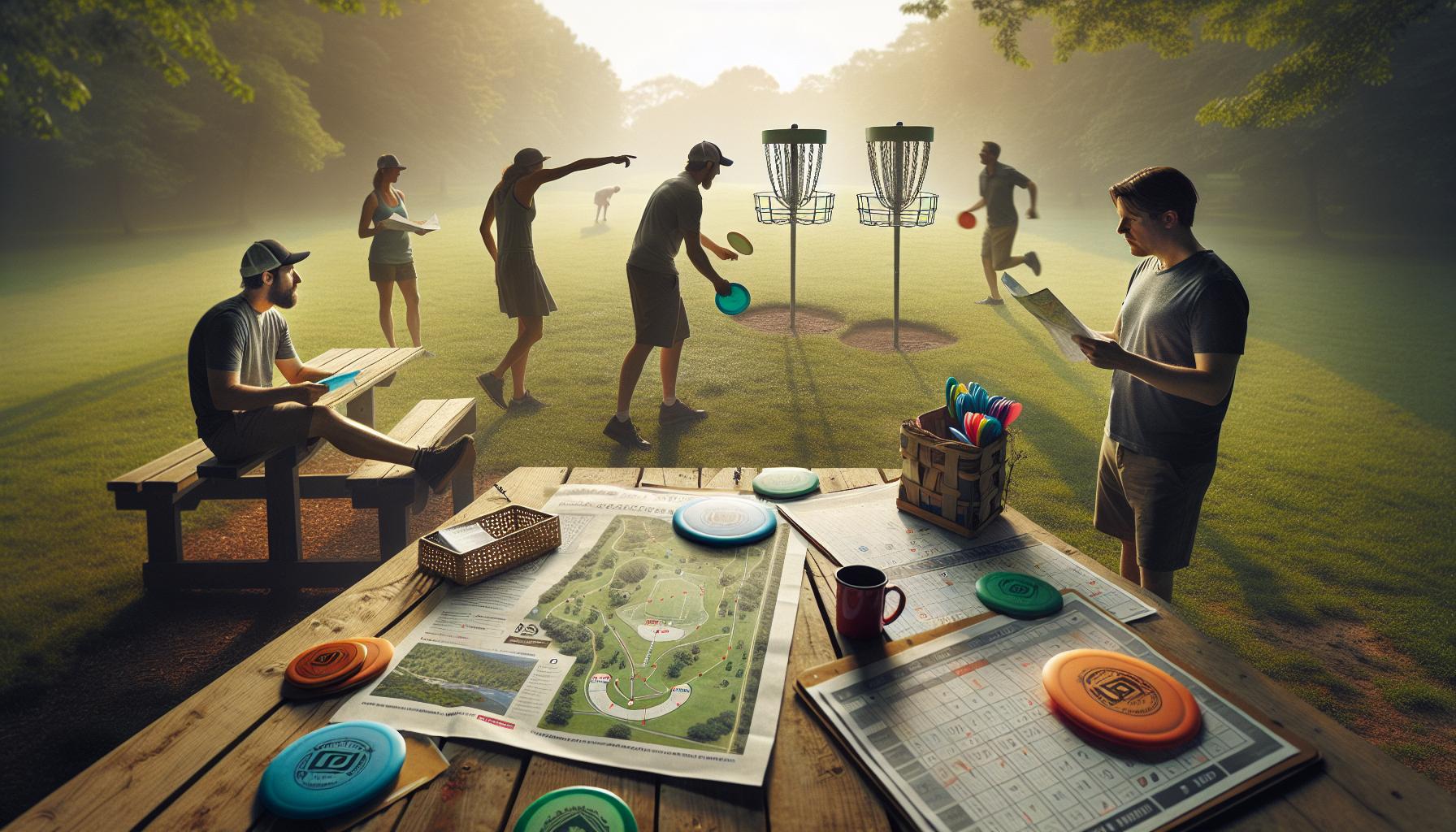 Strategies for Navigating Disc Golf Courses