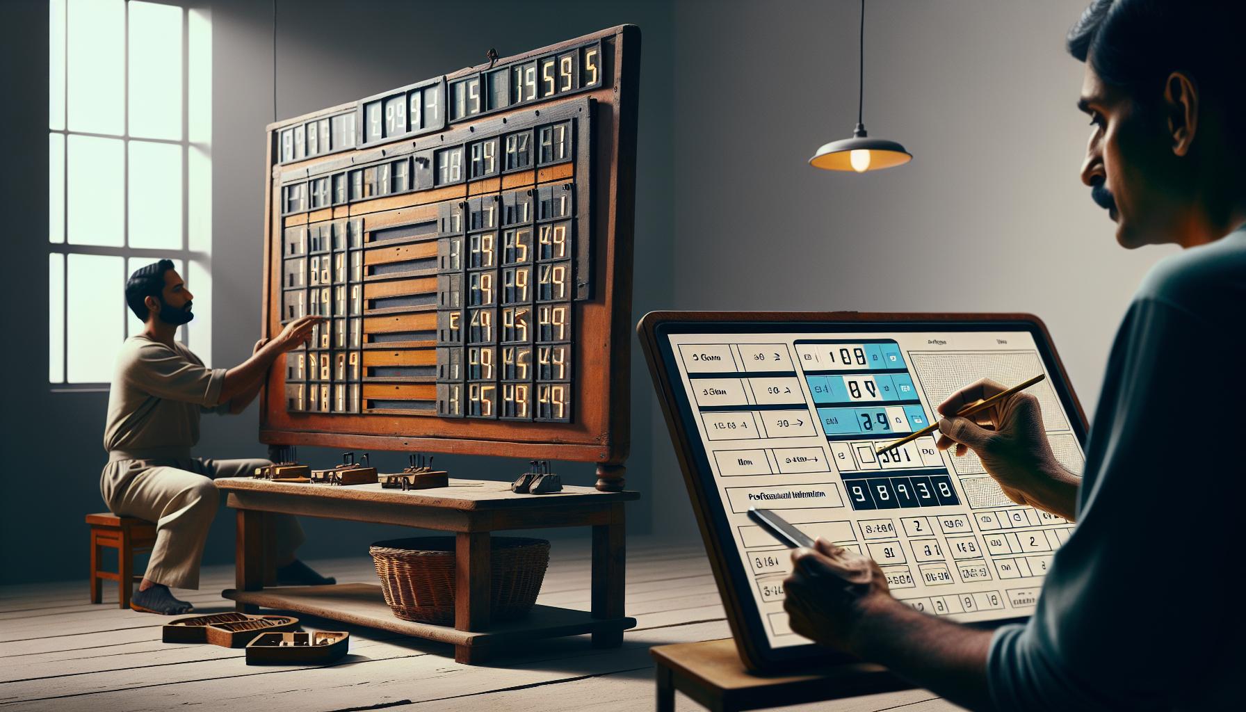 Traditional vs. Modern Score Tracking Techniques