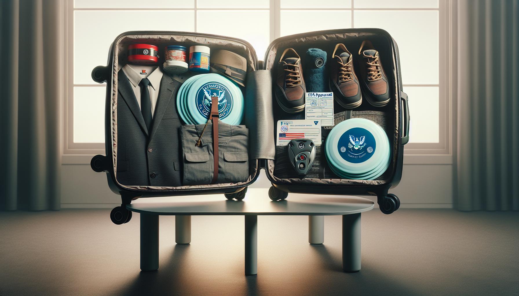 The TSA Guidelines for Packing Disc Golf Discs