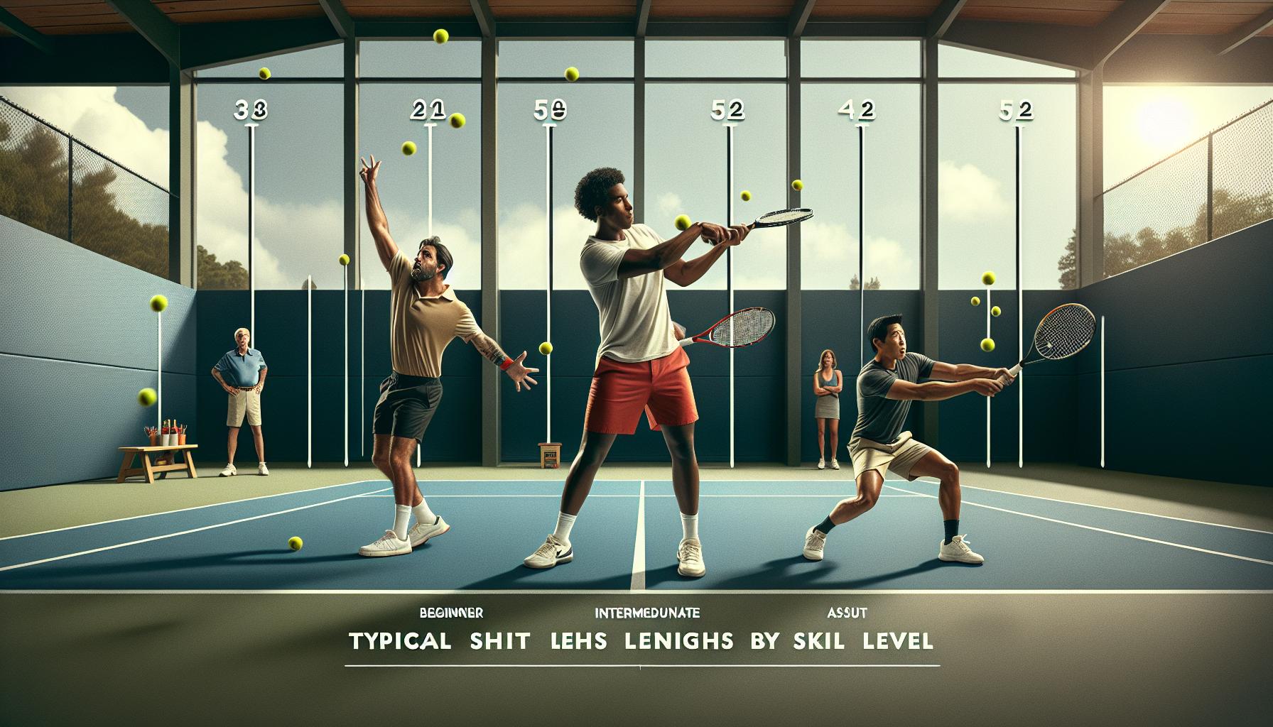 Typical Shot Lengths by Skill Level: A Breakdown