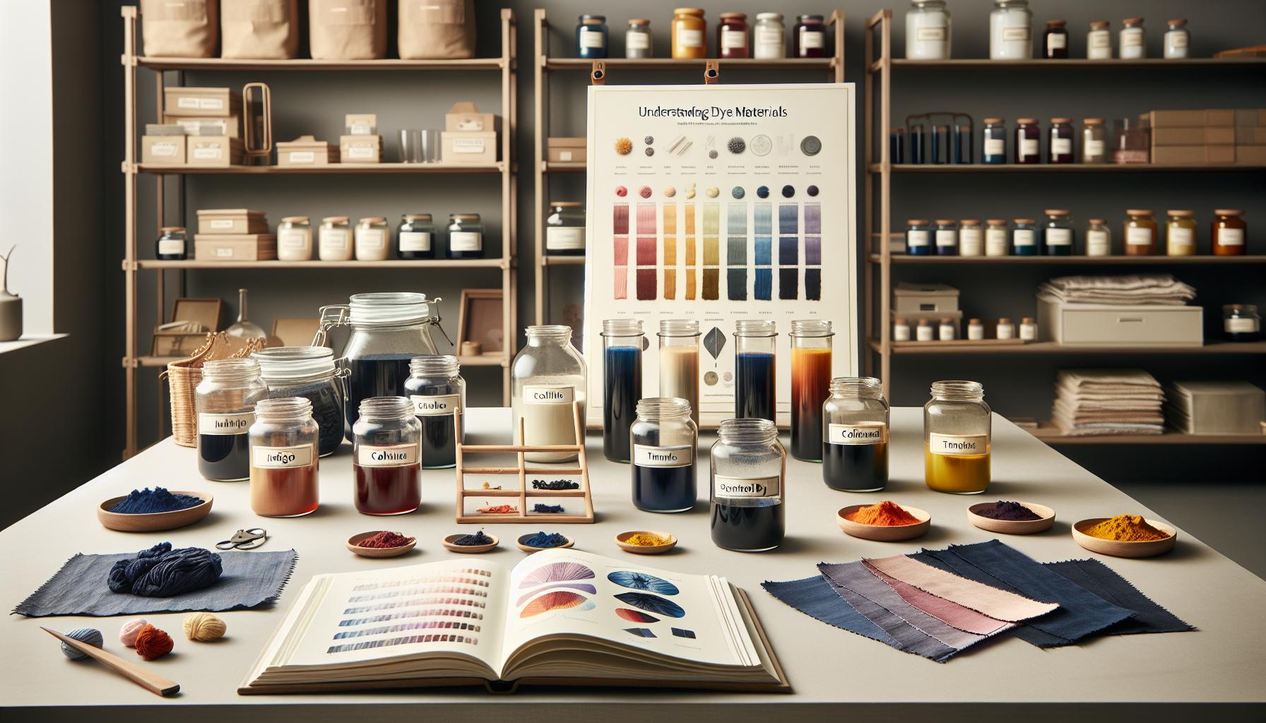 Understanding Dye Materials and Their Properties