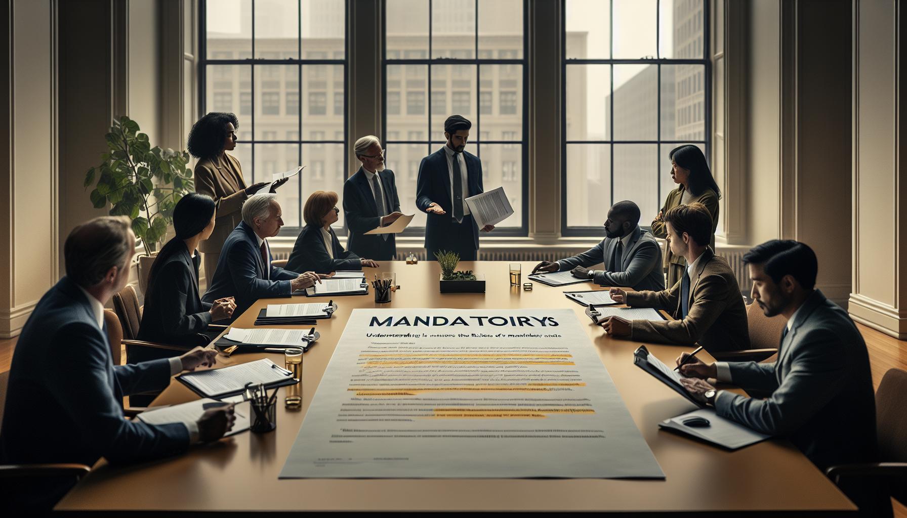 Understanding the Rules of Mandatories