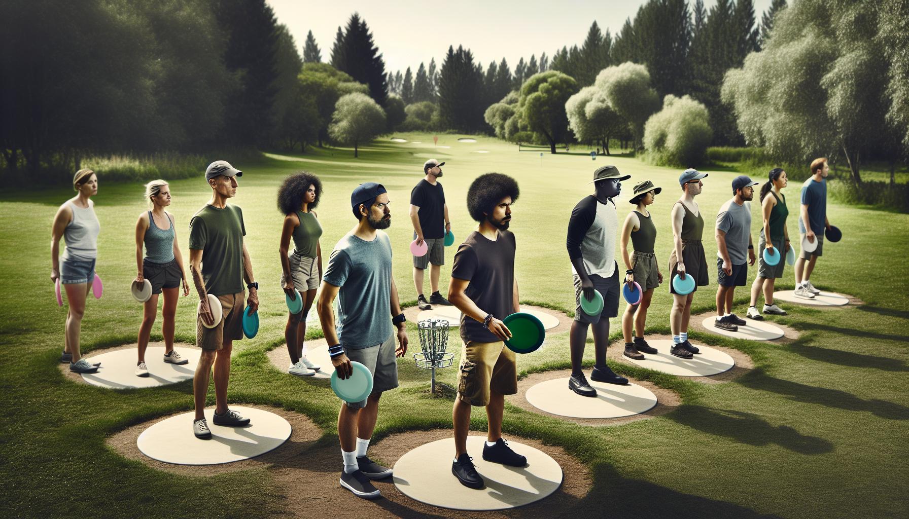 What Is a Shotgun Start in Disc Golf?